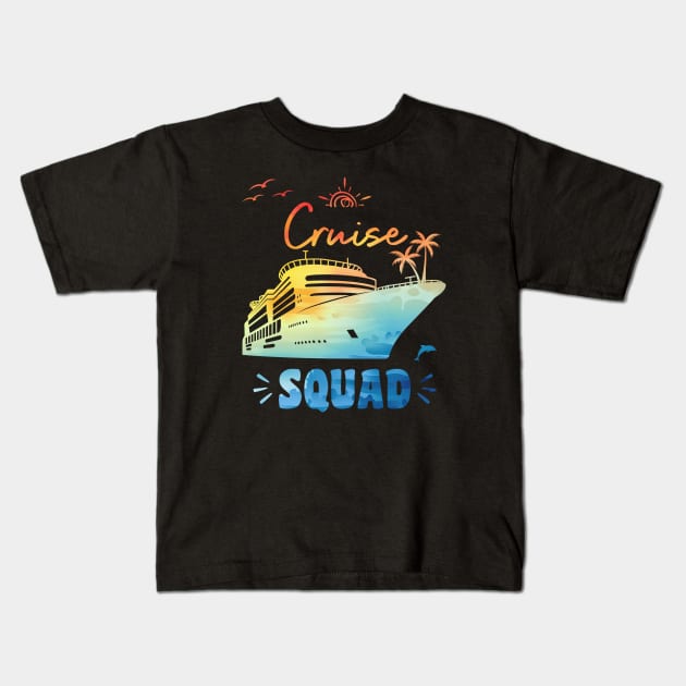 Family Cruise Kids T-Shirt by Xtian Dela ✅